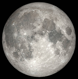 NASA image of the moon.