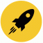 UCF Venture Launch Program rocketship image